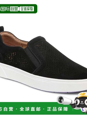 自营Vionic Kimmie Perf I4686L1-001女式黑色便鞋ZPO3328-黑色