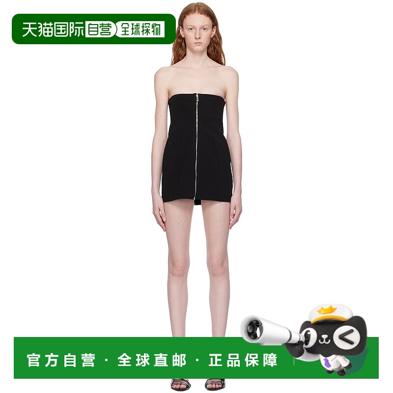 1h可退 香港直邮潮奢 Off-white 女士 黑色 Ablohland 连衣裙 OWD
