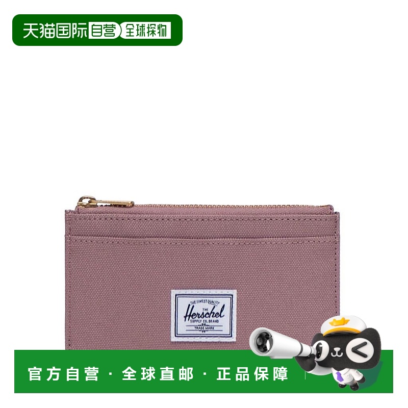 【美国直邮】herschel 女士 钱包拉链进口卡夹闭合时尚卡片夹卡包