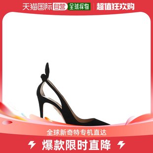 牛皮凉鞋 美国直邮Aquazzura 女士尖头高跟鞋 浅口爆款 真皮羊皮