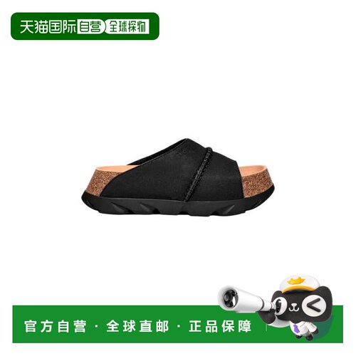 自营UGG Sunskip Slide Black  1152695-BLK Women's - black 美
