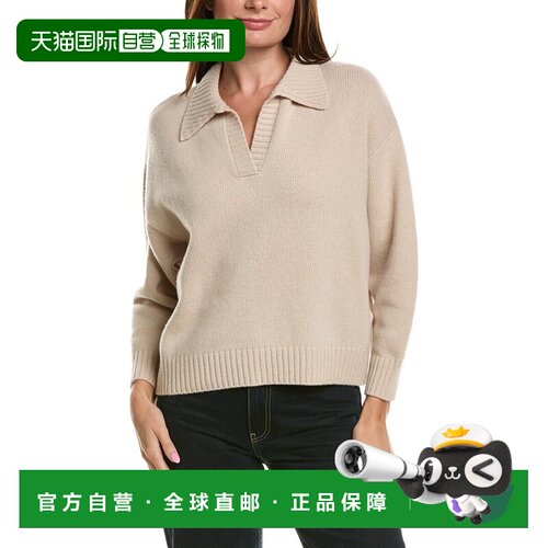 自营weekend max mara周末Max Mara Agre羊毛毛衣-米色 美国奥莱