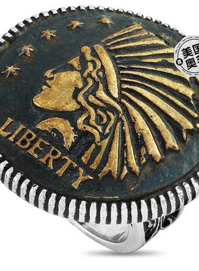 自营 King Baby 银色声明头饰戒指 - 多 美国奥莱直发