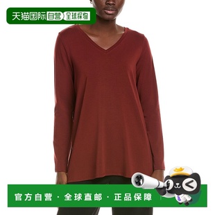 FISHER red Tunic 美国奥莱直发 Neck 自营EILEEN