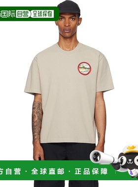 1h可退 香港直邮潮奢 Roa 男士 灰色 Division T 恤 RBMW0433JY38