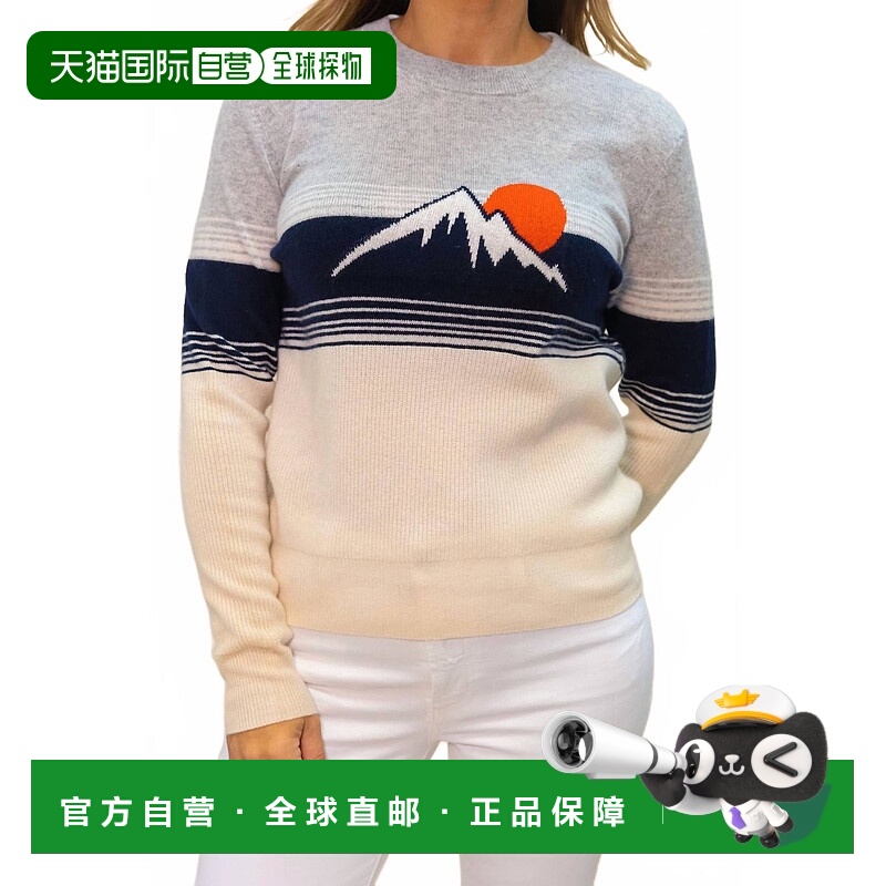 自营autumn cashmereHit The Slopes Sweater In Neutral Combo -