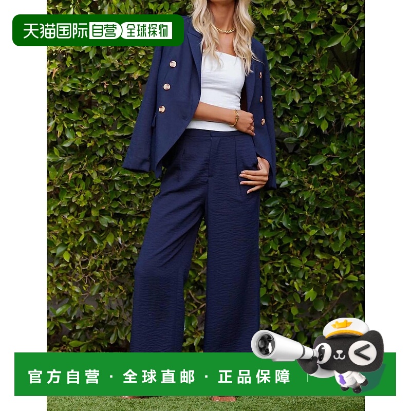 自营 bishop + youngIlluminae Sorrento Blazer 海军蓝 - 海军蓝