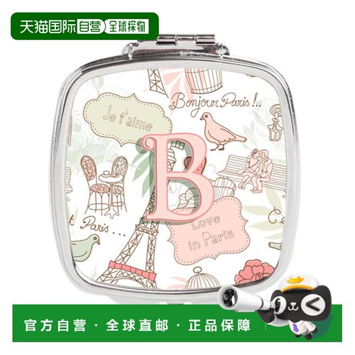 自营Carolines Treasures CJ2002-BSCM Letter B Love in Pa正品
