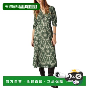 美国奥莱直发 棕色 自营ba&sh 马萨连衣裙