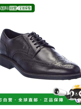自营tod'sTOD’s Leather Oxford - black 美国奥莱直发