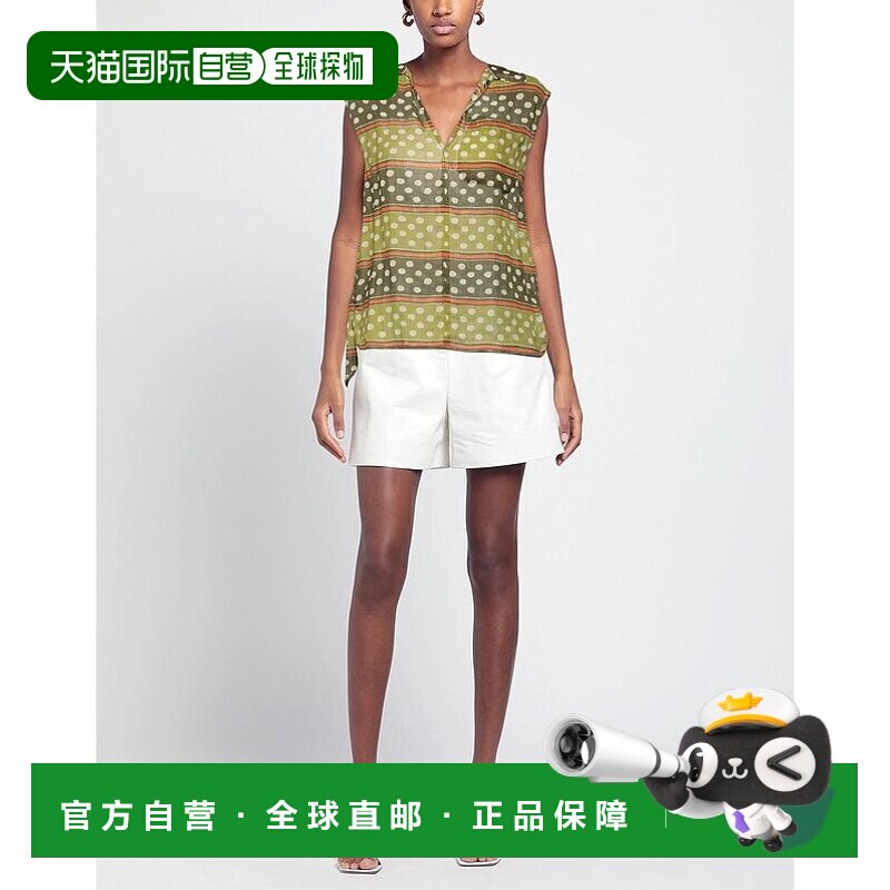 1h可退 【美国直邮】MARNI女士衬衫短袖 时尚 舒适 自然 休闲 百 - 天猫国际探物美国出品