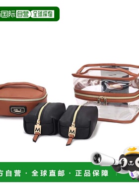 自营mia k collectionEmma Cosmetic Bag Clear Case set by Mia