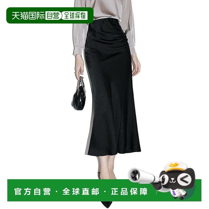 自营 ONEBUYE 裙子 - 黑色 美国奥莱直发服饰半身裙