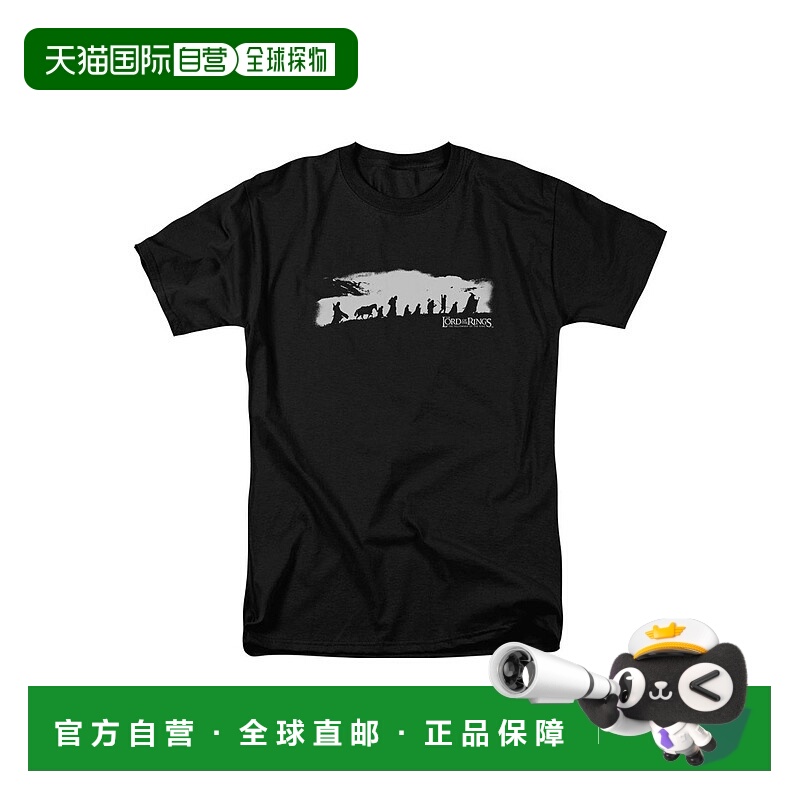 自营 gildan指环王护戒使者短袖成人 T 恤/T 恤 - 黑色 美国奥莱