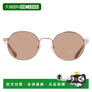 Unisex Sunglasses SH2301S 自营Shinola Round 717 Amber