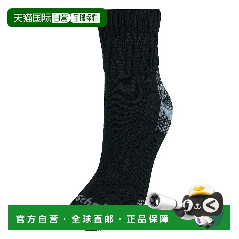 自营 dr. scholl's女士踝部高级缓解袜（2 双装）- 黑色 美国奥莱