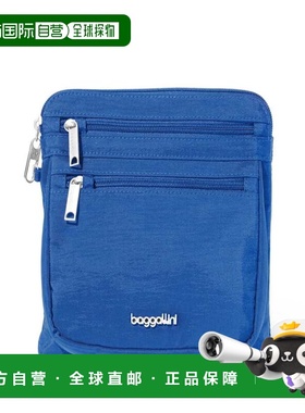 自营baggallini Securtex Anti-Theft Crossbody Bag - lapis 美