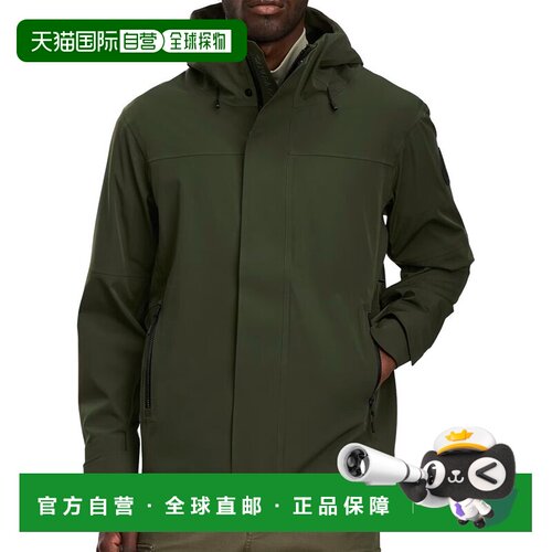 自营canada goose加拿大Goose Rupert防雨夹克-绿色 美国奥莱直发