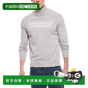 自营Eleventy Cashmere Turtleneck Sweater - gray 美国奥莱直发