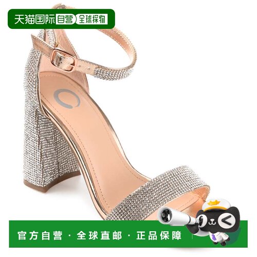 自营Journee Collection 女士 Tru 舒适泡沫 Idda 高跟鞋 - 玫瑰