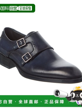 自营Hugo Boss Rill Leather Loafer - blue 美国奥莱直发