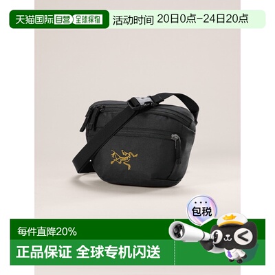 加拿大直邮始祖鸟MANTIS 1 男女同款户外多功能1.5L斜挎包腰包