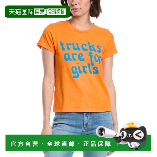 自营MOTHER The Lil Sinful T-Shirt - orange 美国奥莱直发