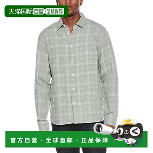 绿色 亚麻编织衬衫 美国奥莱直发 Onia 自营