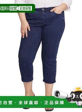 自营 NYDJ Plus Piper Genesis 休闲牛仔裤 - 蓝色 美国奥莱直发