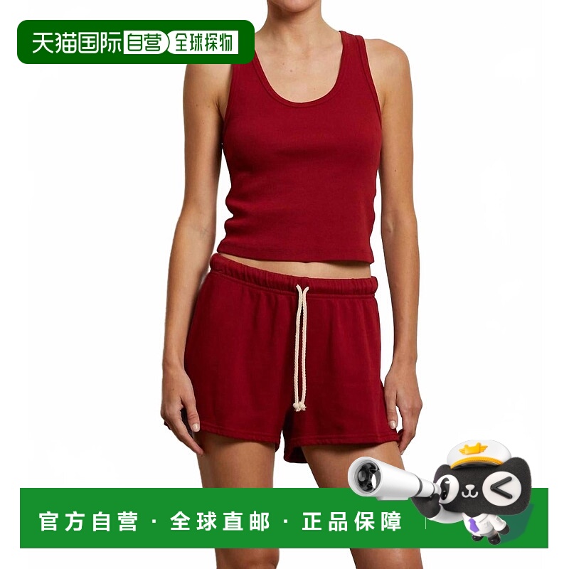 自营perfectwhiteteeLayla French Terry Sweat Shorts In Maple