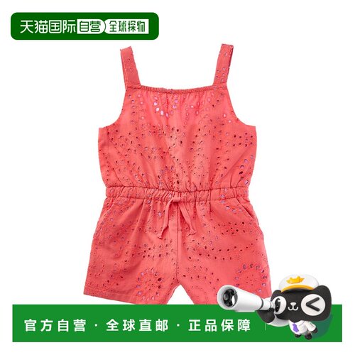 自营Splendid Poppy Emb Romper - red 美国奥莱直发