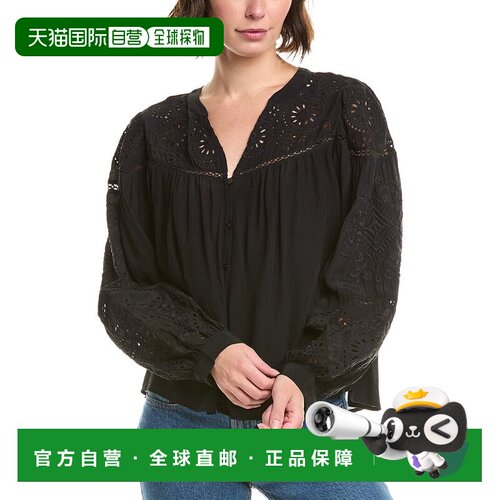 自营velvet by graham & spencerGraham&Spencer Libby天鹅绒上衣