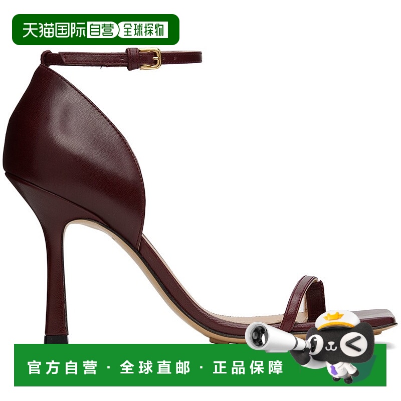 1h可退 香港直邮潮奢 Bottega Veneta 葆蝶家 女士 酒红色 Stretc