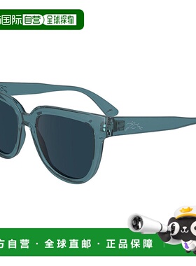 自营 Longchamp Women's 52 mm Transparent Avio Sunglasses - t