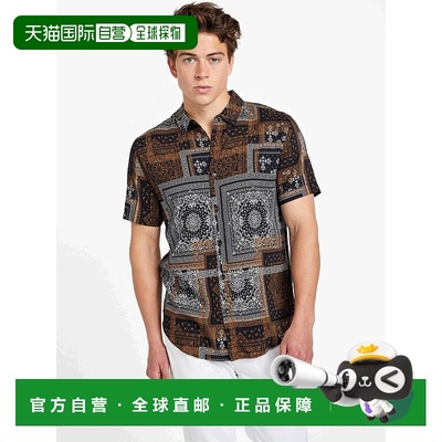 自营 guessTimo Bandana 衬衫 - 黑色 【美国奥莱】直发