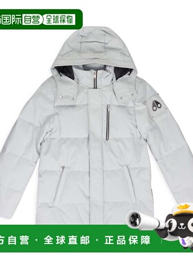 自营moose knucklesGREY CLOUD 3Q PUFFER JACKET - grey 美国奥