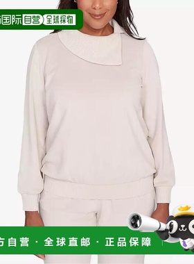 【美国直邮】alfred dunner 女士 上装T恤长袖上衣