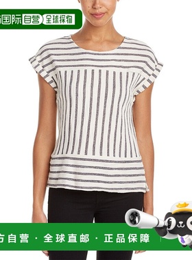 自营 olive & oak橄榄橡木条纹上衣蓝色 美国奥莱直发