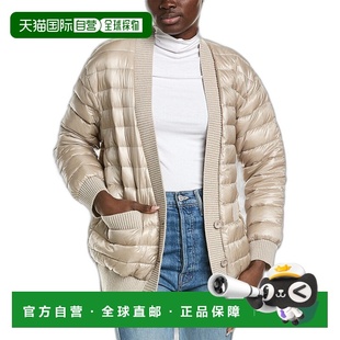 潮流穿搭舒适 自营 正品 羊毛饰边羽绒夹克 美国奥莱直发 Herno