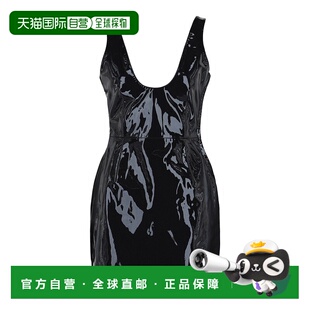 自營salvatore 美國奧萊直發(fā) 藍(lán)色 ferragamo漆皮迷你連衣裙
