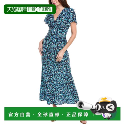 自营FAITHFULL THE BRAND Saturnia 真丝中长连衣裙 - 多色 美国