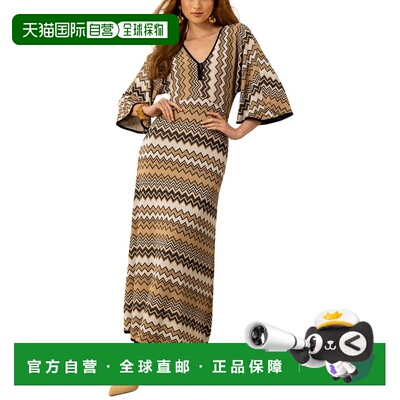 自营Hale Bob Ariya Maxi Dress - black 美国奥莱直发