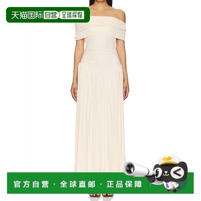 自营lionessField Of Dreams Maxi Dress In Oatmeal - oatmeal