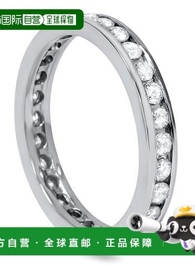 自营 pompeii31 克拉钻石婚礼永恒可叠戴 14K 戒指新白金 - 14k