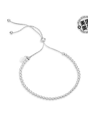 sterling forever串珠滑块手链 - 银色 - 银色 【美国奥莱】直发