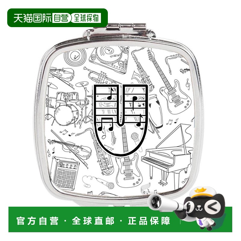 自营 Carolines Treasures CJ2007-USCM 字母 U 音符字母小正品