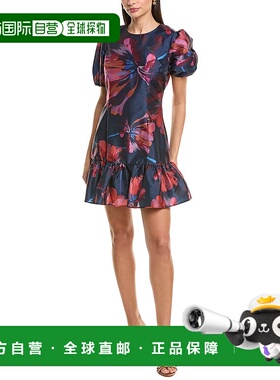 自营Hutch Rayan Cocktail Dress - blue 美国奥莱直发连衣裙