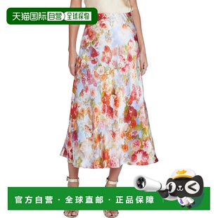 自营L'AGENCE Clarisa Bias Silk Maxi Skirt - white 美国奥莱直