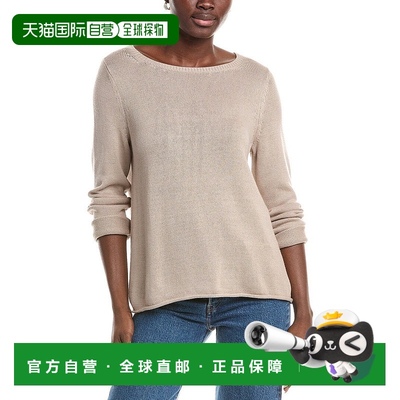 自营 eileen fisher艾琳 费舍尔船颈毛衣-鸽子 美国奥莱直发