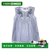 蓝色 自营 美国奥莱直发 soda苏格兰苏打无袖 上衣 scotch